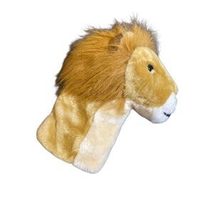 Daphine lion driver, golf accessory head cover